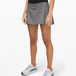 Lululemon Pace Rival Skirt Heathered Skort Size 8